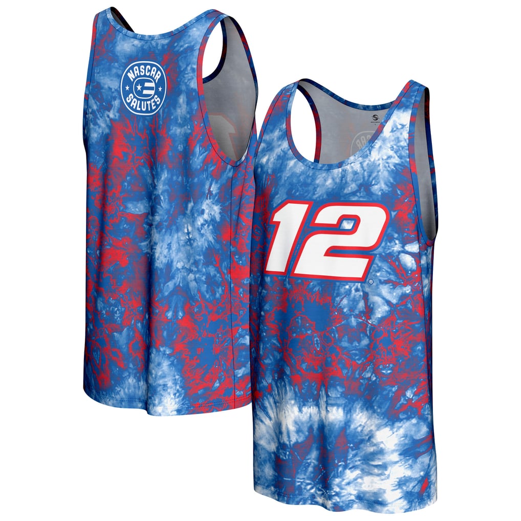  Ryan Blaney ProSphere 2025 NASCAR Salutes Collection Tank Top - Blue
